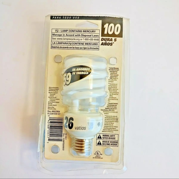 GE 15517 Energy Star Smart Light Bulb General Purpose 26-Watt 1750 Lumen 8000 hr - Picture 3 of 14